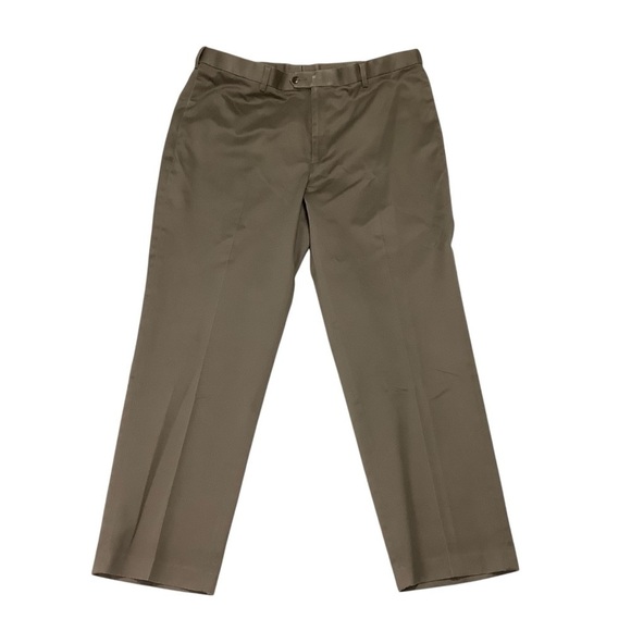 Perry Ellis Porfolio Beige Slacks Sz 40W 32L - Picture 1 of 8